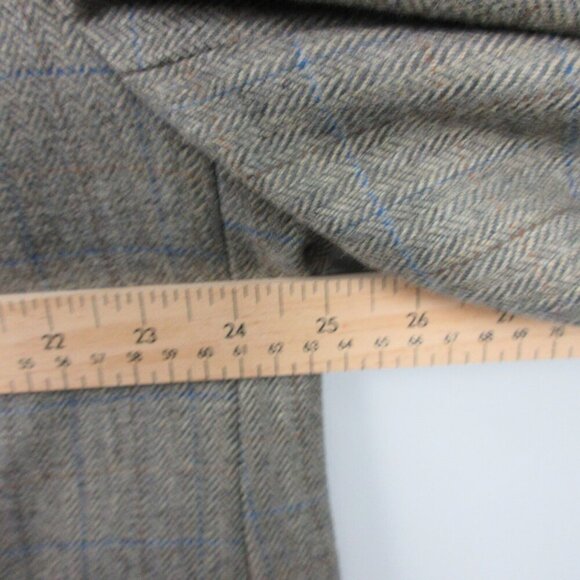 Lauren Ralph Lauren Wool Blazer 50 R Men Brown Herringbone Sport Coat 876 - Picture 8 of 11